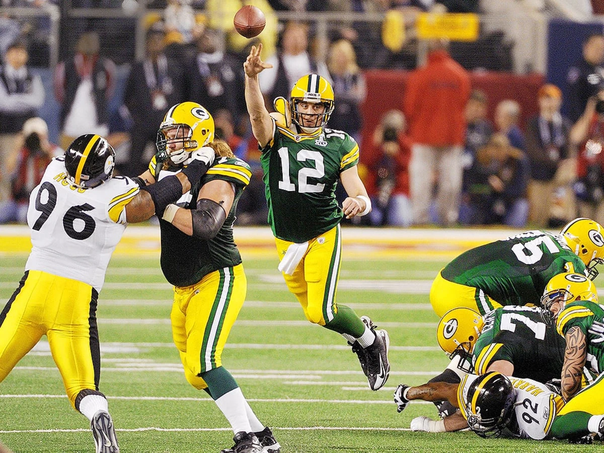 On-Field Image of the NFL's Forty Fifth Super Bowl.